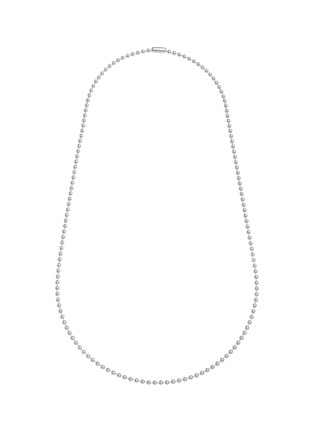 Main View - Click To Enlarge - BIJOU DE M - 18K White Gold Plated Sterling Silver Ball Chain Necklace