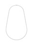 Main View - Click To Enlarge - BIJOU DE M - 18K White Gold Plated Sterling Silver Ball Chain Necklace