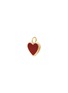 Detail View - Click To Enlarge - BIJOU DE M - Valentine's 18K Gold Plated Brass Resin Pendant