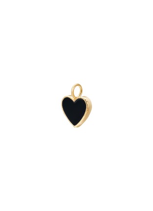  - BIJOU DE M - Valentine's 18K Gold Plated Brass Resin Pendant