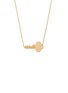 Detail View - Click To Enlarge - BIJOU DE M - 18K Gold Diamond Key Necklace