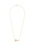 Main View - Click To Enlarge - BIJOU DE M - 18K Gold Diamond Key Necklace