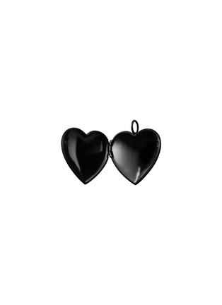 Detail View - Click To Enlarge - BIJOU DE M - Ion Plated Sterling Silver Heart Locket