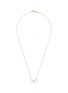 Main View - Click To Enlarge - BIJOU DE M - The Bow 18K Gold Diamond Necklace — Size S
