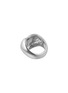 Detail View - Click To Enlarge - BIJOU DE M - Plump Heart 18K White Gold Plated Sterling Silver Ring — JP 10