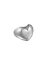 Main View - Click To Enlarge - BIJOU DE M - Plump Heart 18K White Gold Plated Sterling Silver Ring — JP 10