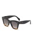 Main View - Click To Enlarge - CELINE - 3 Dots Acetate Square Sunglasses