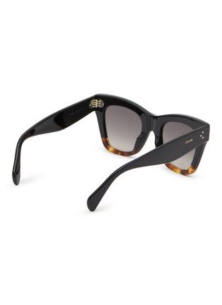 Figure View - Click To Enlarge - CELINE - 3 Dots Acetate Square Sunglasses