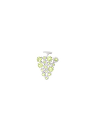 Main View - Click To Enlarge - BIJOU DE M - Chardonnay 18K White Gold Peridot Single Earring