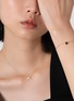  - BIJOU DE M - Reversible Star 18K Gold Diamond Resin Bracelet
