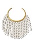 Main View - Click To Enlarge - BIJOU DE M - Pearl Curtain 18K Gold Plated Sterling Silver Freshwater Pearl Bangle — Opening 2.5cm