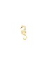 Main View - Click To Enlarge - BIJOU DE M - Seahorse 18K Gold Diamond Single Earring