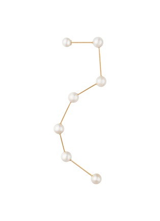 Main View - Click To Enlarge - BIJOU DE M - Big Dipper 18K Gold Freshwater Pearl Single Earring