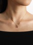 Detail View - Click To Enlarge - BIJOU DE M - Cherry 18K Gold Diamond Ruby Necklace