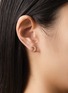 Detail View - Click To Enlarge - BIJOU DE M - The Moon 18K Gold Diamond Single Earring