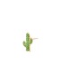 Detail View - Click To Enlarge - BIJOU DE M - Cactus 18K Gold Garnet Single Earring