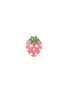 Main View - Click To Enlarge - BIJOU DE M - Strawberry 18K Rose Gold Diamond Ruby Garnet Single Earring