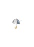 Detail View - Click To Enlarge - BIJOU DE M - Rainy Days 18K Yellow White Gold Diamond Sapphire Single Earring