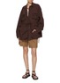 Figure View - Click To Enlarge - FAFAMOON - Four Pocket Thin Coat