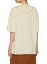 Back View - Click To Enlarge - FAFAMOON - Oversized Vandalism Dachshund Cotton Jersey T-Shirt