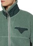  - TOGA VIRILIS - Furry Contrast Panelled Wool Jacket