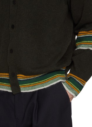  - TOGA VIRILIS - Colour Band Knit Cardigan