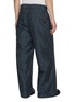 Back View - Click To Enlarge - TOGA VIRILIS - Buckle Belt Straight Leg Pants