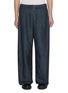 Main View - Click To Enlarge - TOGA VIRILIS - Buckle Belt Straight Leg Pants