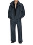 Figure View - Click To Enlarge - TOGA VIRILIS - Lace Knit Cardigan