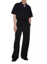 Figure View - Click To Enlarge - TOGA VIRILIS - Western Framed Collar Twill Shirt