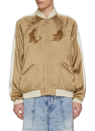 Main View - Click To Enlarge - TOGA VIRILIS - Ray Revesible Stain Souvenir Jacket