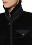  - TOGA VIRILIS - Furry Tonal Panelled Wool Vest