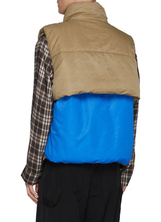 Back View - Click To Enlarge - TOGA VIRILIS - Contrast Back Padded Vest