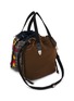 Detail View - Click To Enlarge - TOGA VIRILIS - Printed Drawstring Bucket Bag