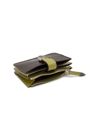 Detail View - Click To Enlarge - TOGA VIRILIS - Small Leather Wallet