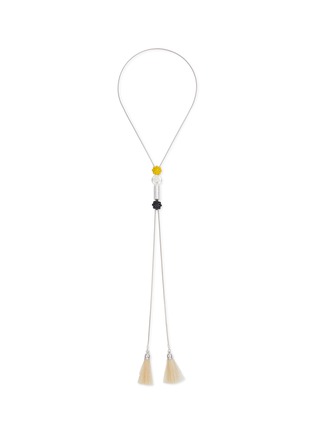Main View - Click To Enlarge - TOGA VIRILIS ACCESSORIES - Metal Loop Tie Small Necklace