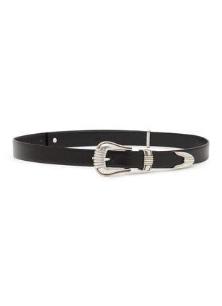 Main View - Click To Enlarge - TOGA VIRILIS ACCESSORIES - Metal Leather Belt