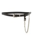 Main View - Click To Enlarge - TOGA VIRILIS ACCESSORIES - Chain Key Ring Leather Belt