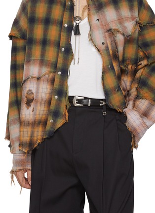 Figure View - Click To Enlarge - TOGA VIRILIS ACCESSORIES - Metal Buckle Belt