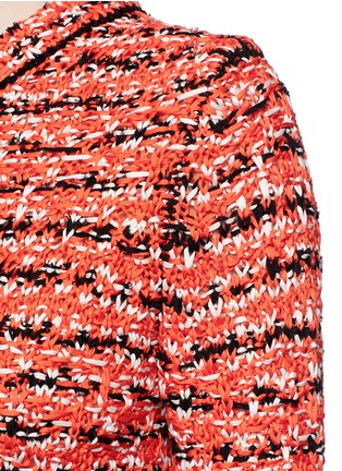 Detail View - Click To Enlarge - RAG & BONE - 'Viola' Contrast trim ribbon tweed sweater