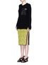 Figure View - Click To Enlarge - RAG & BONE - 'Viola' ribbon tweed knit skirt