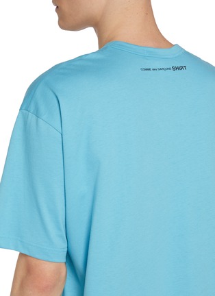  - COMME DES GARÇONS SHIRT - Oversized Back Logo Cotton T-Shirt