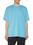 Main View - Click To Enlarge - COMME DES GARÇONS SHIRT - Oversized Back Logo Cotton T-Shirt