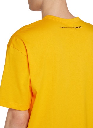  - COMME DES GARÇONS SHIRT - Oversized Back Logo Cotton T-Shirt