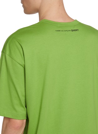  - COMME DES GARÇONS SHIRT - Oversized Back Logo Cotton T-Shirt