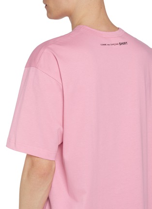  - COMME DES GARÇONS SHIRT - Oversized Back Logo Cotton T-Shirt