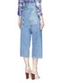 Back View - Click To Enlarge - RACHEL COMEY - 'Tolleson' belted cropped wide leg denim pants