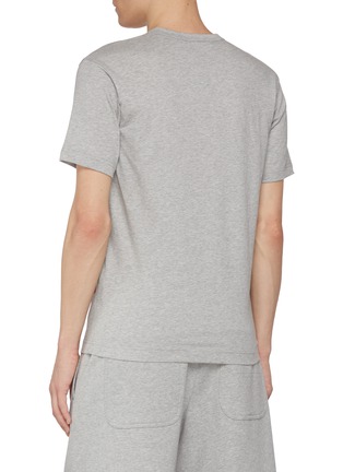 Back View - Click To Enlarge - COMME DES GARÇONS SHIRT - Jumbo Fun Letters Cotton T-Shirt