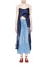 Main View - Click To Enlarge - RACHEL COMEY - 'Virden' conch print drape cropped camisole top