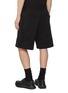 Back View - Click To Enlarge - COMME DES GARÇONS SHIRT - Elasticated Cotton Sweatshorts